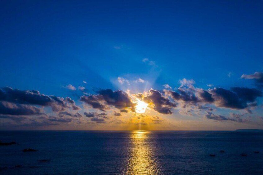 Drake bay sunset
