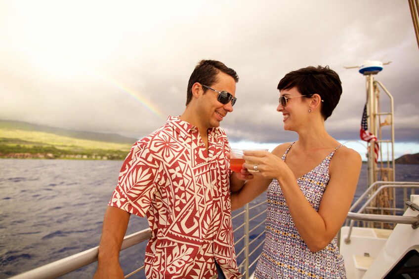 Adventure Sunset Sailing Cruise from Makena