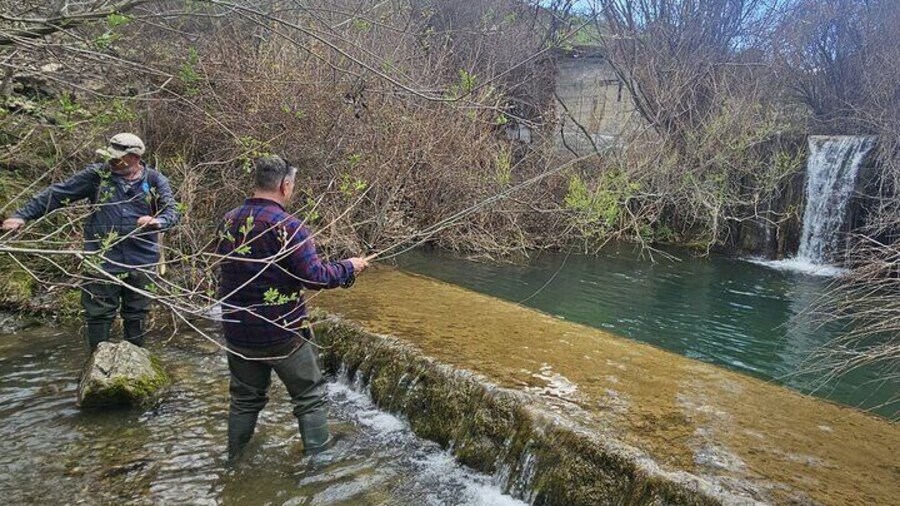 From Catania, Syracuse and Taormina: fly fishing experience
