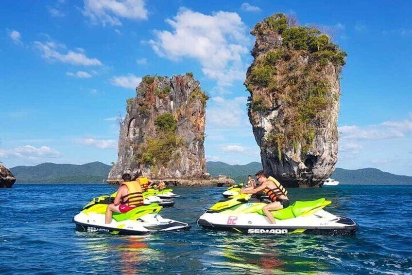 Phuket Jet Ski 7 Islands Tour Half Day
