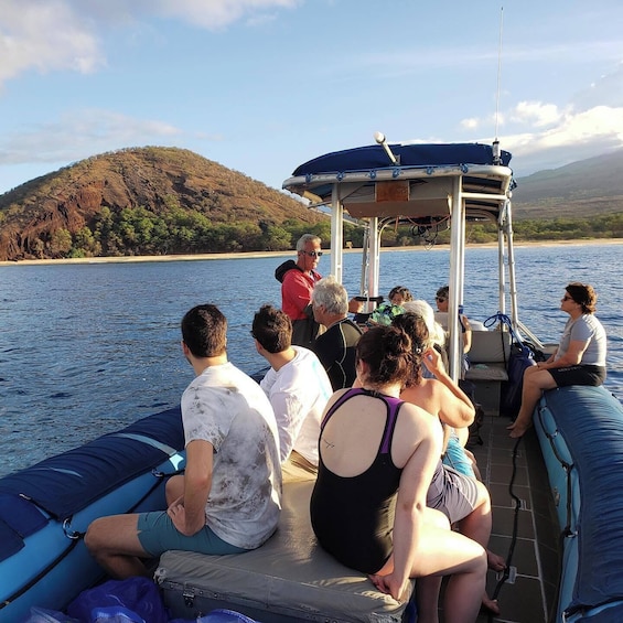 5.5 hour Sea Caves Along Kanaio Coast & Molokini Snorkel