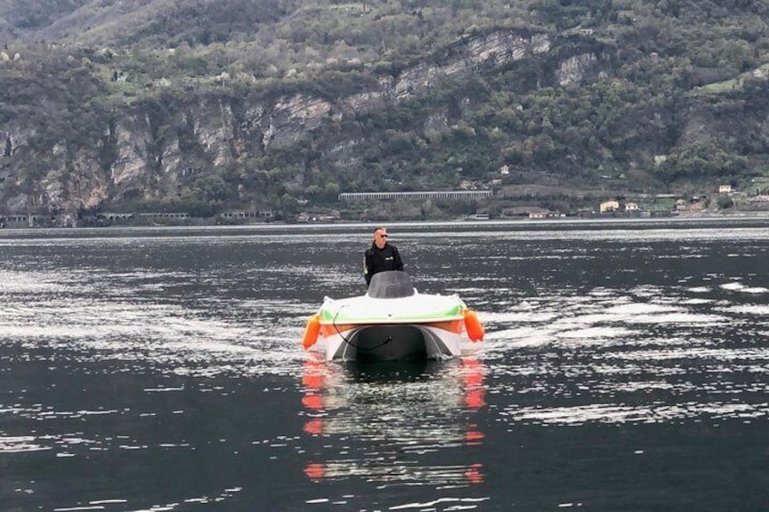 2 hours Boat Rental Lake Como