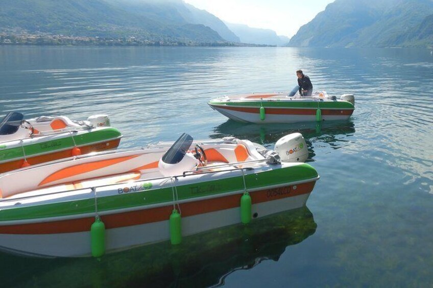 2 hours Boat Rental Lake Como