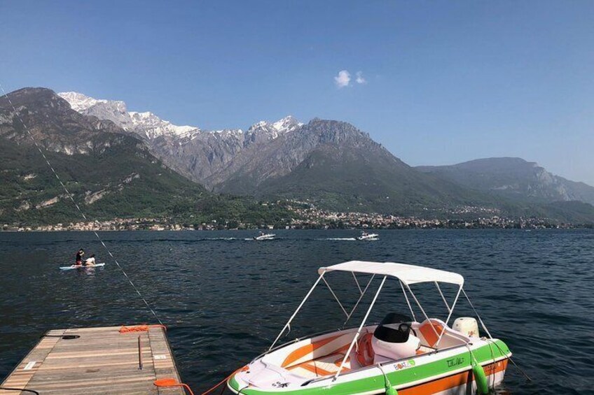 2 hours Boat Rental Lake Como