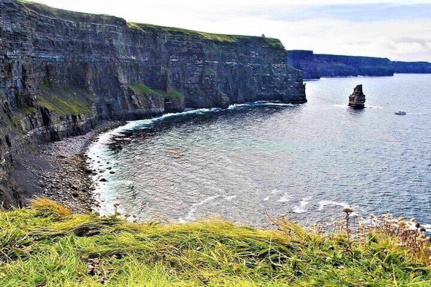 Guided 3 walk along the Cliffs of Moher from Doolin County Clare Ireland