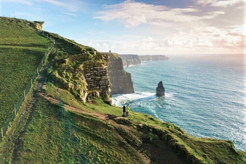 Guided walk along the Cliffs of Moher County Clare Ireland