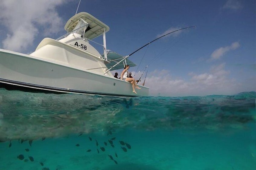 Fast easily and enjoy fishing charters in Aruba. Carla Fishing Charters Chartersaruba