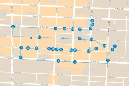 Discover City centre Calgary: a Smartphone Audio Walking Tour