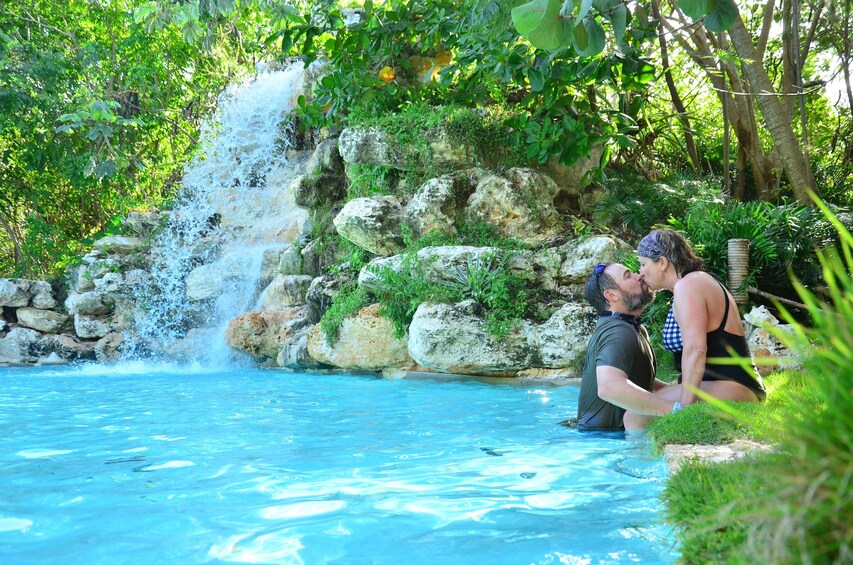 Zipline Mega Splash, Buggy Ride, Cenote and Waterfall Pool + Lunch Combo