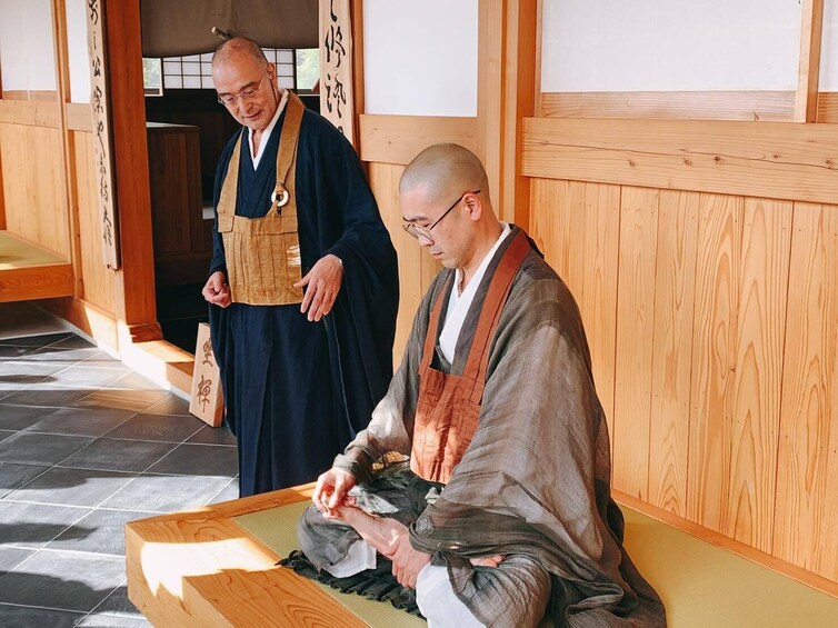 Train Driving Experience and Zazen Experience