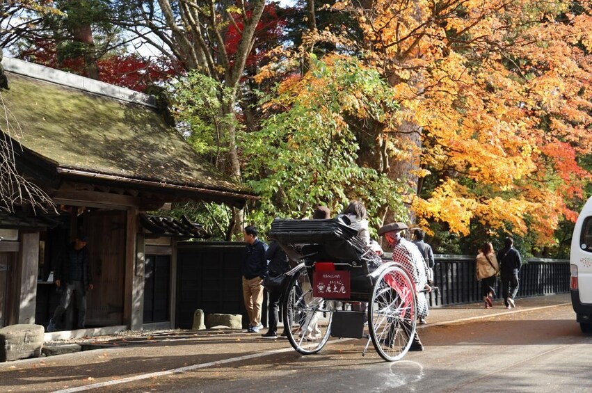 Let's Walk the samurai house in Kimono