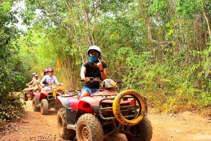 The Adventure Combo: ATV, Ziplining, Cenote and Chichén-Itzá