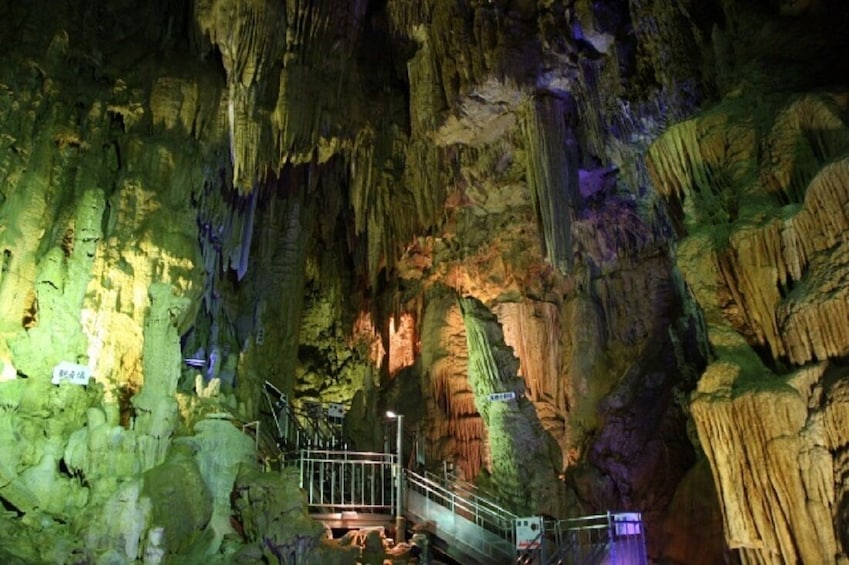 Abukuma Caves & Inawashiro Glass Museum