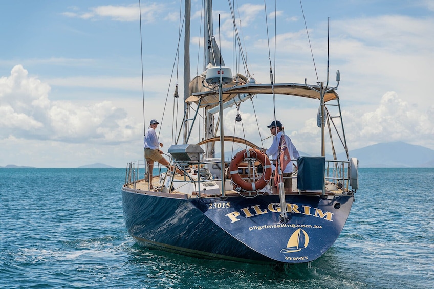 Helicopter and Magnetic Island Sailing