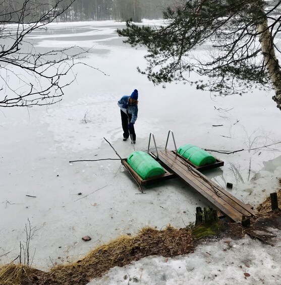 Online Experience: Sauna and Ice Swimming in Helsinki