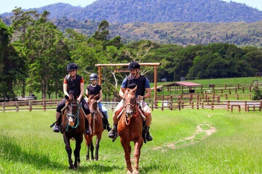 Horse and ATV Riding With a Visit to a Petting Zoo from Cairns