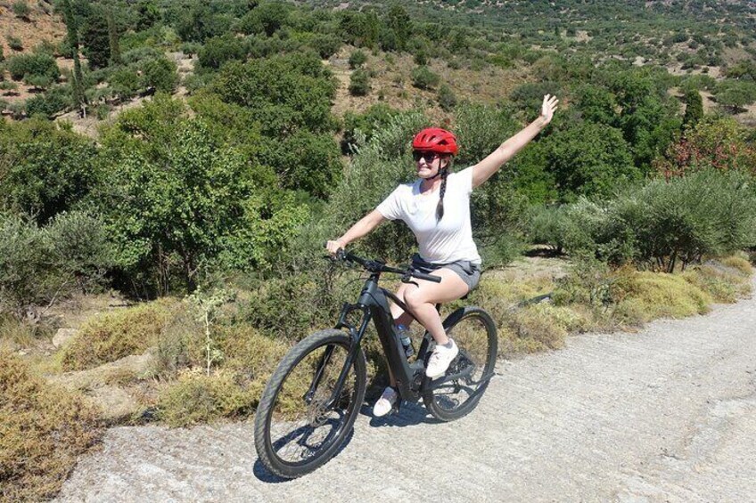 Small Villages and Cretan Nature. E-Bike tour with Cretan Brunch