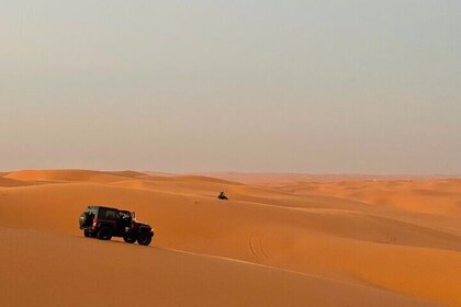 Red Sand Dunes with Dinner