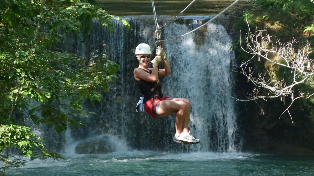 Zipline Canopy Adventure plus Dunns River Falls & Park Combo