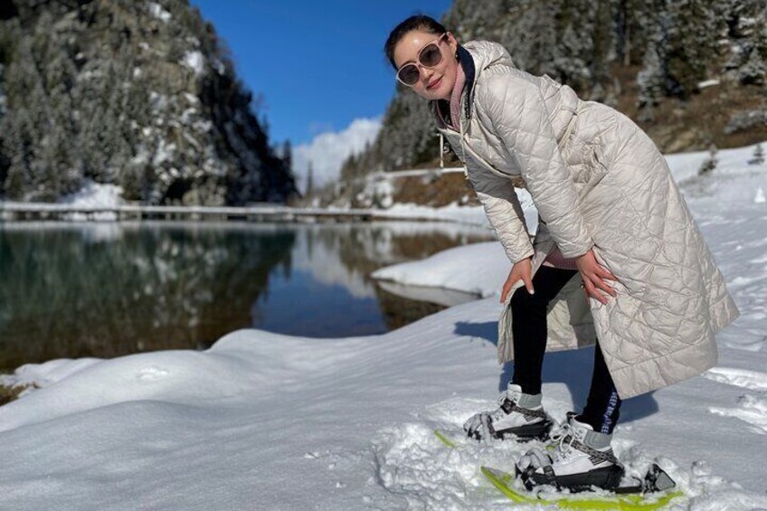 Private Snowshoe Hike in Courchevel