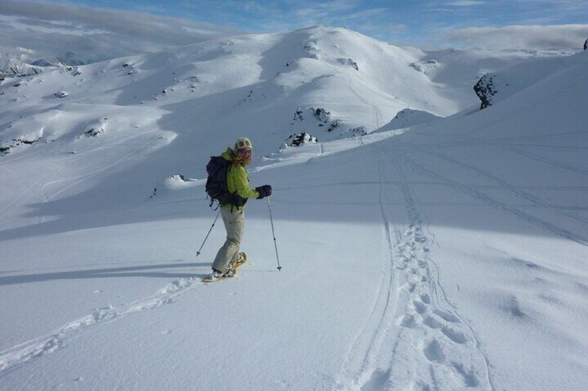 Private Snowshoe Hike in Courchevel