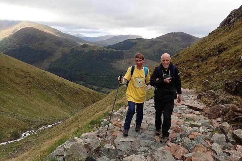 Group Walk up Ben Nevis from Fort William