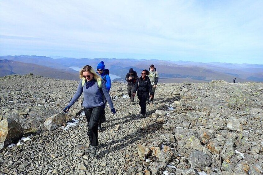 Group Walk up Ben Nevis from Fort William