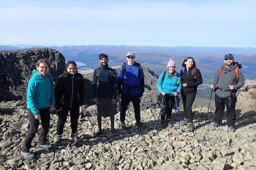 Group Walk up Ben Nevis from Fort William
