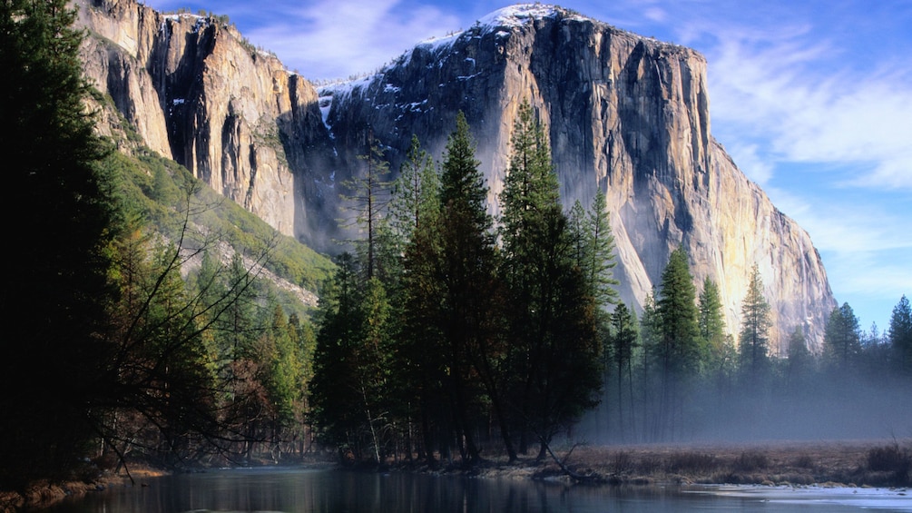 El Capitan and river at Yosemite National Park