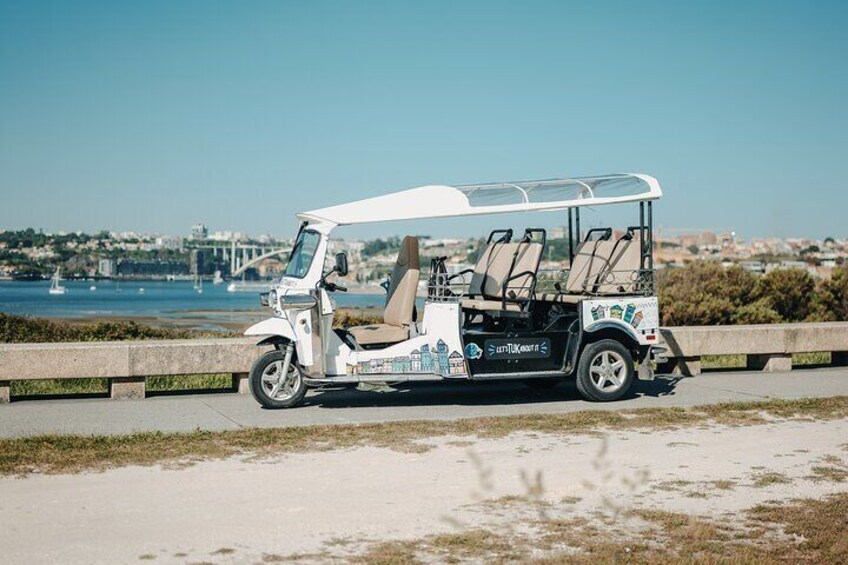 1.5-Hour Private Electric Tuk Tuk Sightseeing Tour Historic Porto