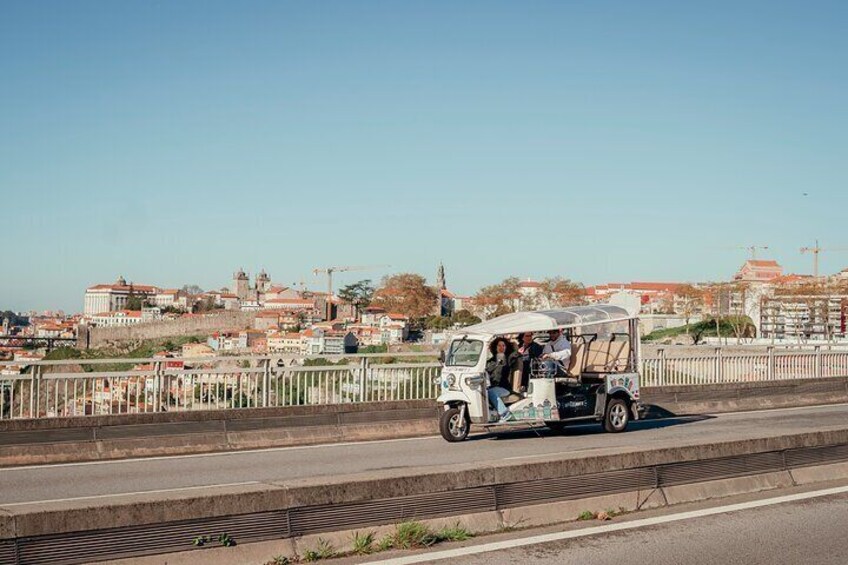 Discover Porto's Highlights on a 2-Hour Private Electric Tuk Tuk 