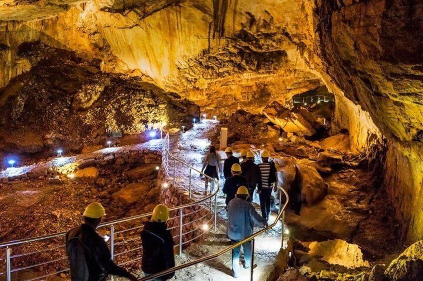 Exploring Bijambare Middle cave