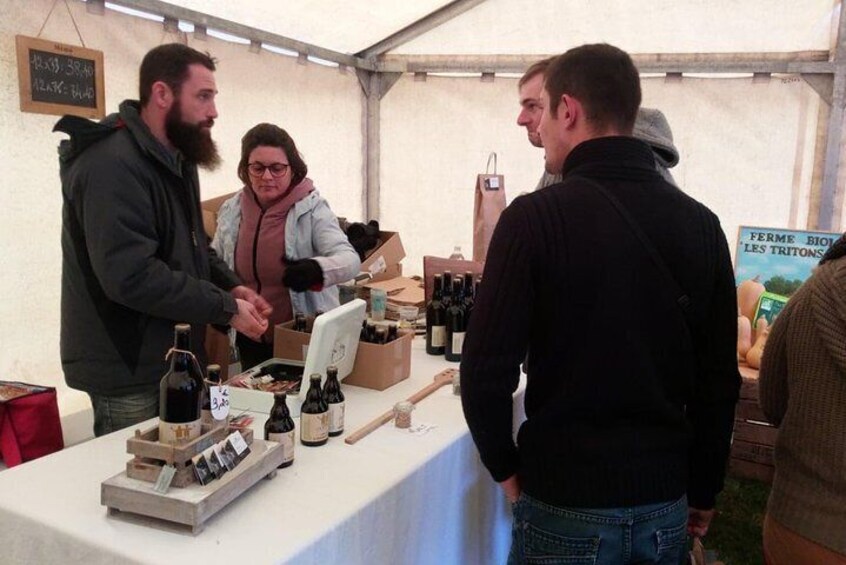 First Christmas market