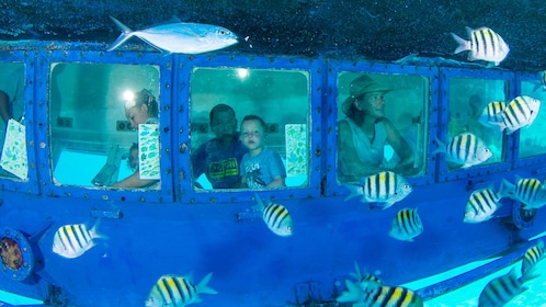 เรื��อท้องกระจกในแคนคูน