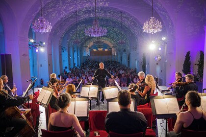 Schönbrunn Viena: visita al palacio fuera de horario, cena y concierto