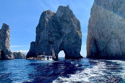 Crociera di un'intera giornata nell'isola di Capri da Praiano o Positano