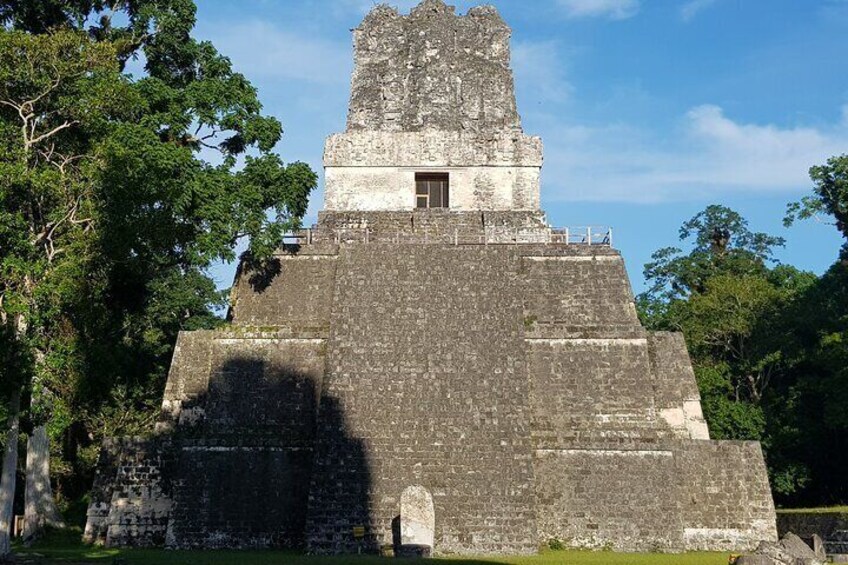 Tikal Collective Tour from Flores - Airport - All Inclusive.