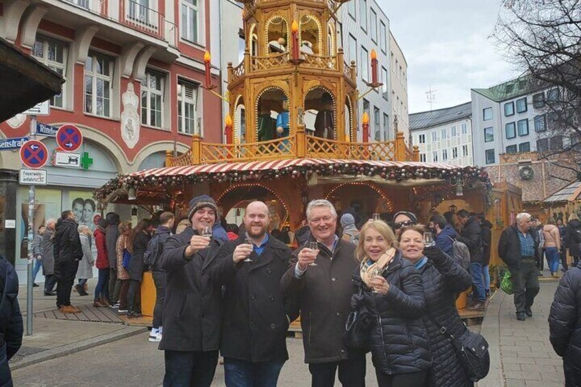 Small Group Munich Christmas Market Tour with Wine Tasting