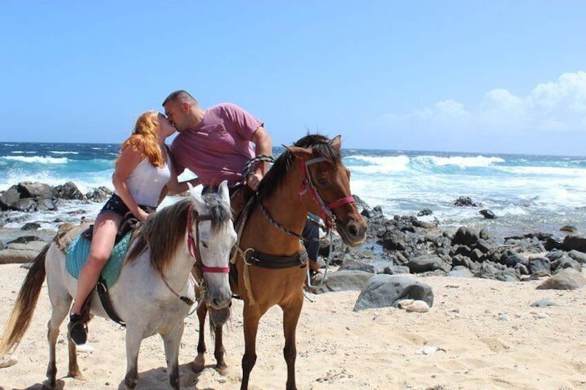 Aruba Horseback Beach & National Park ride