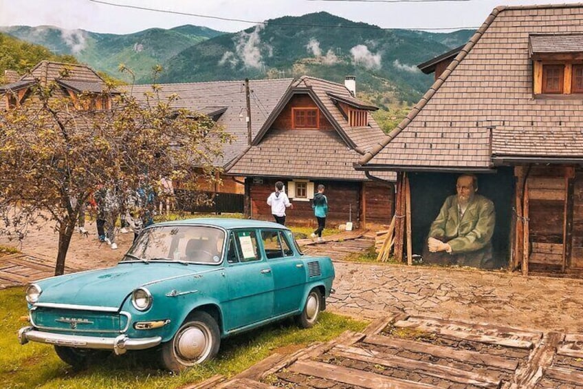 Oldtimer in Drvengrad