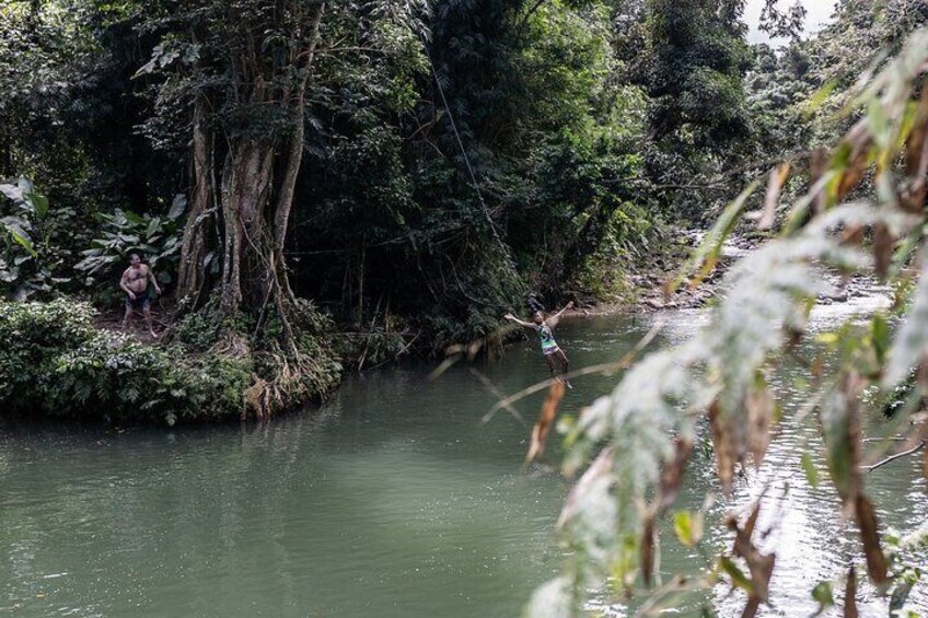 Swing in to your own private natural pool!