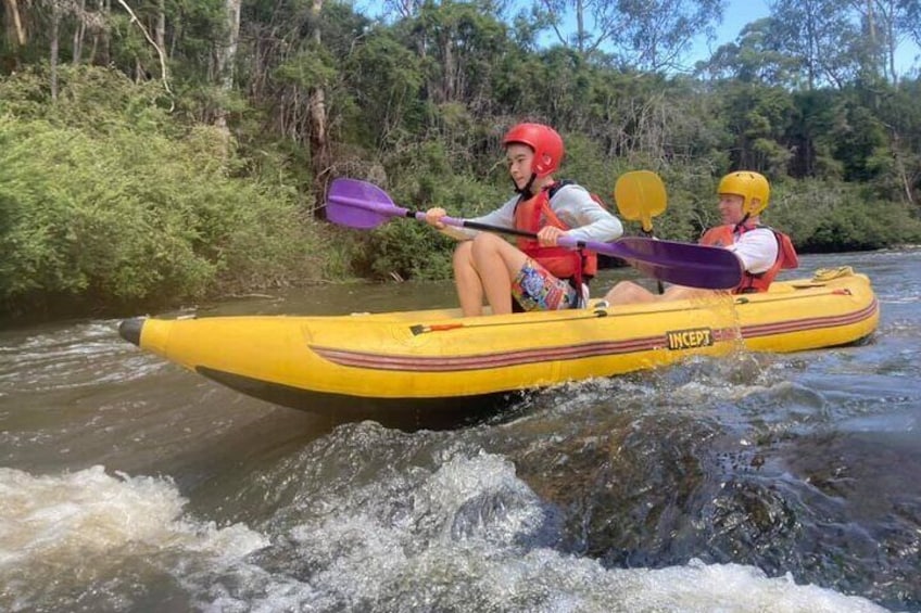 Yarra River Half-Day Rafting Experience