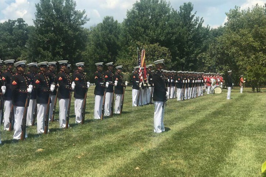 USMC Honor Guard at Arlington