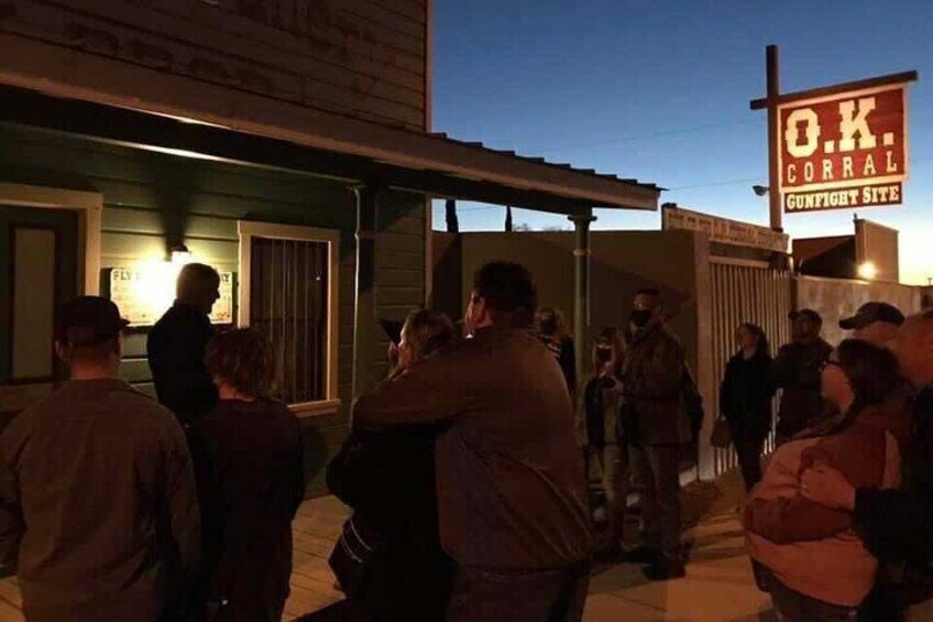 The Bullets and Bordellos Ghost Tour in Tombstone