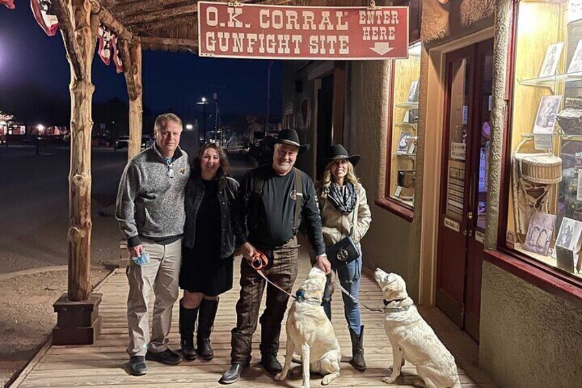 The Bullets and Bordellos Ghost Tour in Tombstone