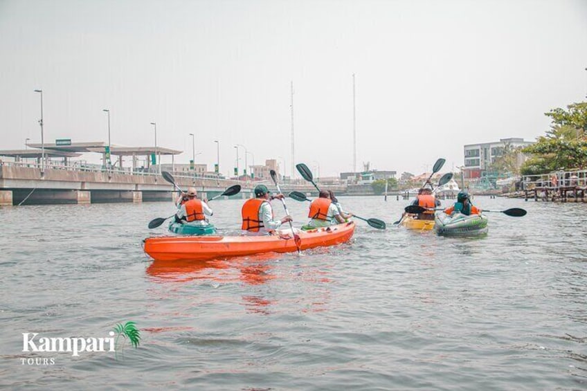 What To Do In Lekki,Lagos, Nigeria; Kayaking