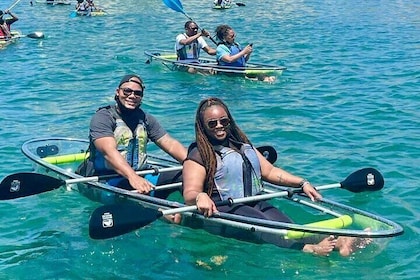 Glass Bottom Kayak Tour in Condado Lagoon