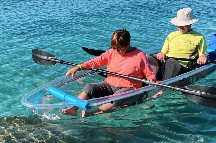 Glass Bottom Kayak Tour - Condado Lagoon