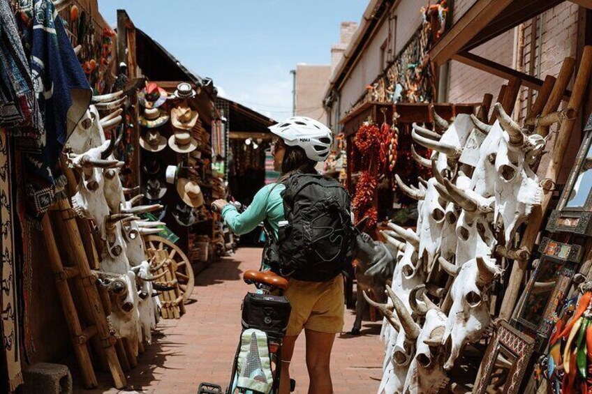 Exploring Santa Fe by E-Bike is one of the best ways to see the hidden gems.