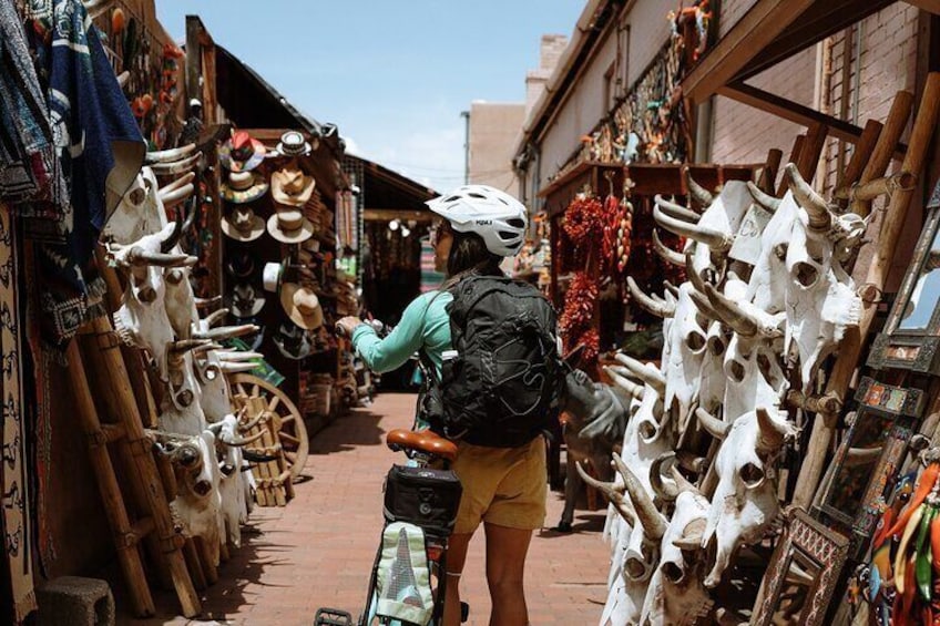 Exploring Santa Fe by E-Bike is one of the best ways to see the hidden gems.